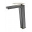 Grifo lavabo alto monomando Suecia negro oro de Imex